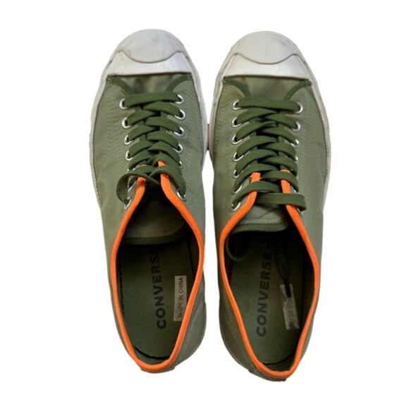 Converse Jack Purcell Low 'twisted Summer Street Sage Sneakers Green  M/8 W/9.5 - Picture 5 of 11